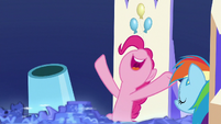Pinkie Pie ecstatic "yippee!" S8E2