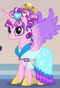 Coronation dress with ceremonial headdress, Games Ponies Play