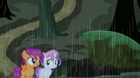 Scootaloo and Sweetie Belle uncertain S5E6