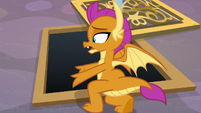 Smolder "strange magical cave" S8E22