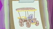 Sweetie Belle's cart design sketch S6E14