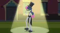 Wait, is Bon Bon trying out for the Friendship Games or the school musical?