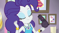 Rarity's hair turns into Pinkie's hair EGDS51