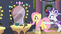 Come on Fluttershy, dear there's nothing to be afraid of.