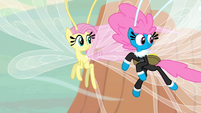 Seabreeze and Breezie Fluttershy looking behind S4E16