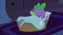 Spike goes back to sleep S4E26