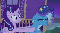 Trixie making an angry pout S6E25