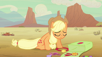 Applejack but blue S2E14