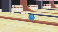 Bowling ball goes back S5E9
