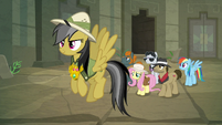 Daring Do wearing the Truth Talisman S9E21