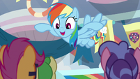 Rainbow "changed the routine on the fly!" S8E12