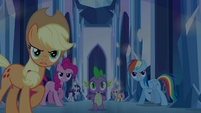 Twilight's friends spring into action EG