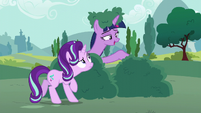 Twilight Sparkle "you can come out now" S6E6