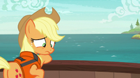 Applejack feeling ashamed S6E22