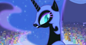 FANMADE Nightmare Moon crowd shot stitched S01E01