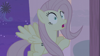 Fluttershy tiene que esconderse rápido EMC-P2