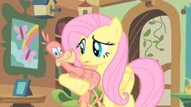 fluttershy y philomena