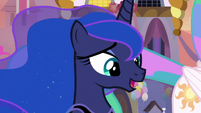 Luna "we hope you'll come and visit us" S9E26