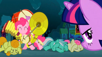 Pinkie Pie with instruments