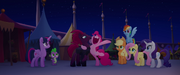 Pinkie shouting in complete happiness MLPTM