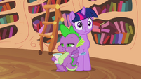 Spike still enjoying ice cream S2E20