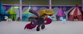 Tempest kicking another obsidian sphere MLPTM