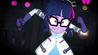 Twilight Sparkle with a mad scientist grin SS5