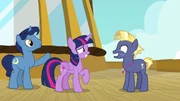 Twilight and Night Light welcoming Star Tracker S7E22