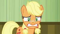 Young Applejack more nervous than ever S6E23