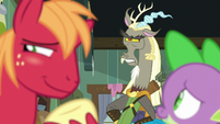 Discord looking repulsed S8E10