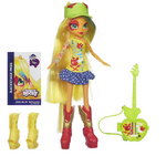 Muñeca de Applejack con accesorios Equestria Girls Rainbow Rocks