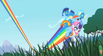 Rainbow saving Rarity and the Wonderbolts S1E16