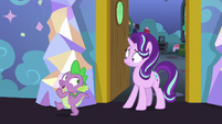 Spike "thanks, Starlight, bye!" S7E1