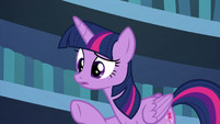 Twilight "he came to Ponyville to see you" S7E24