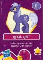 Wave 6 Royal Riff collector card