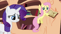 Fluttershy tries to explain what the Alicorn amulet does S3E05