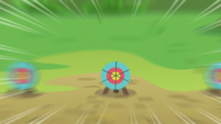 Incoming archery target S7E21