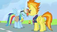 Rainbow Dash sudden absorption S3E7