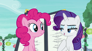 Rarity "I will stay here and distract Maud" S6E3.png