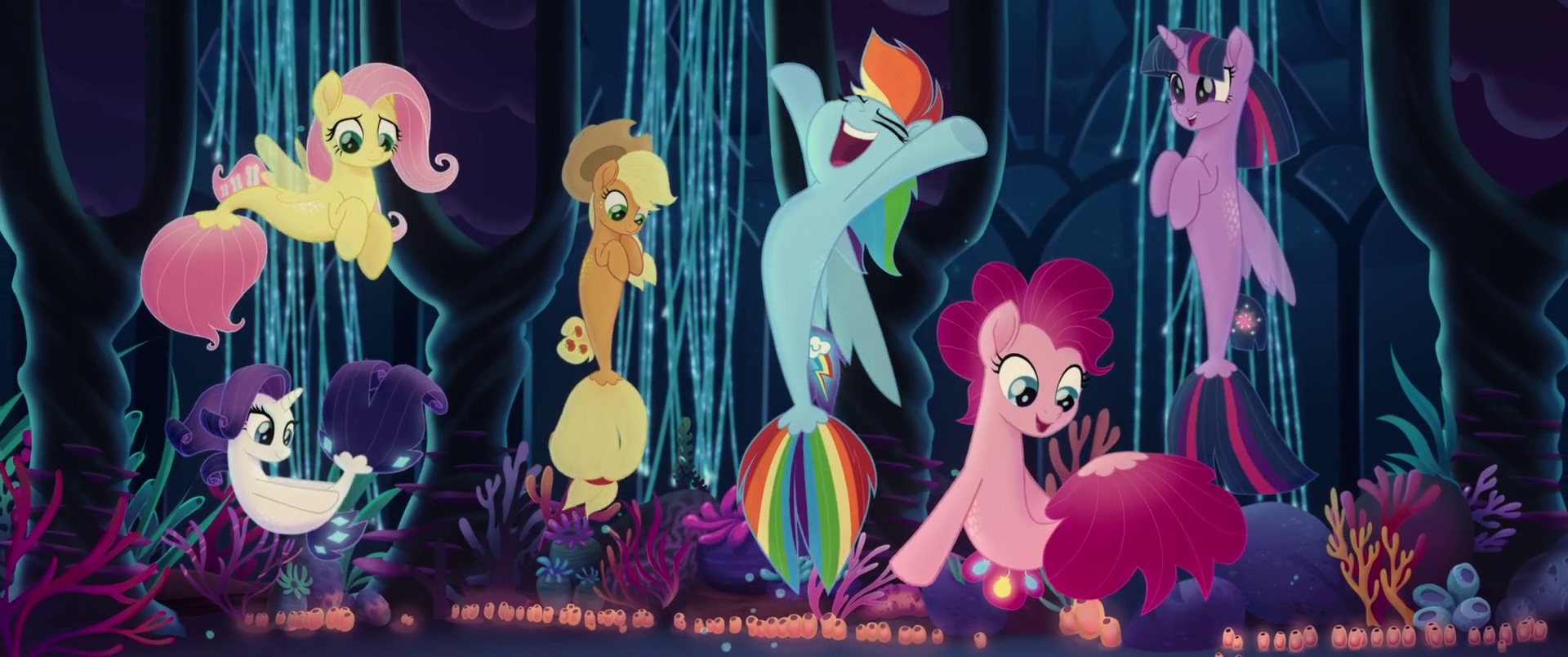 Seaponies and mermares My Little Pony Friendship is Magic Wiki Fandom