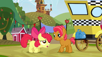 Babs cheers up Apple Bloom S3E8