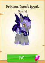 Princess Luna's Royal Guard MLP Gameloft