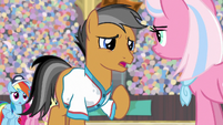 Quibble "trying to get her to like me" S9E6