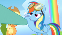 Rainbow Dash is not cool with Lightning S3E07