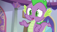 Spike "so, Rarity is busy" S8E4