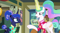 Celestia "you didn't need a stamp" S9E13