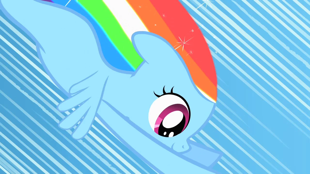 my little pony friendship is magic rainbow dash filly