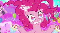 Pinkie Pie mad with chaotic power S9E25