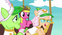 Apple Rose "this hot air balloon ride reminds me" S8E5