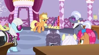 Applejack talks to contest ponies and judges S7E9.png (908 KB)